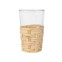 Comptoir De Famille Verre à Thé En Rotin Naturel 20cl - Fantine