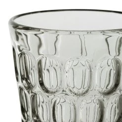 Alternative view of Côté Table Gobelet Optic Gris En Verre