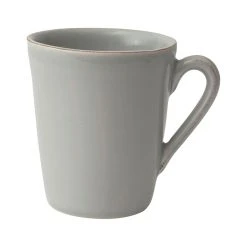Côté Table Mug Americain En Faïence Gris Perle