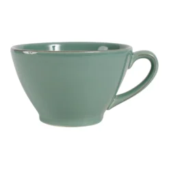 Côté Table Tasse En Faïence Sauge -campagne