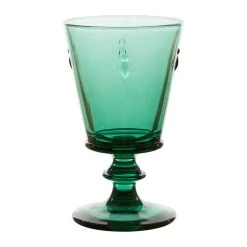 Côté Table Verre à Pied Abeilles Bronze En Verre