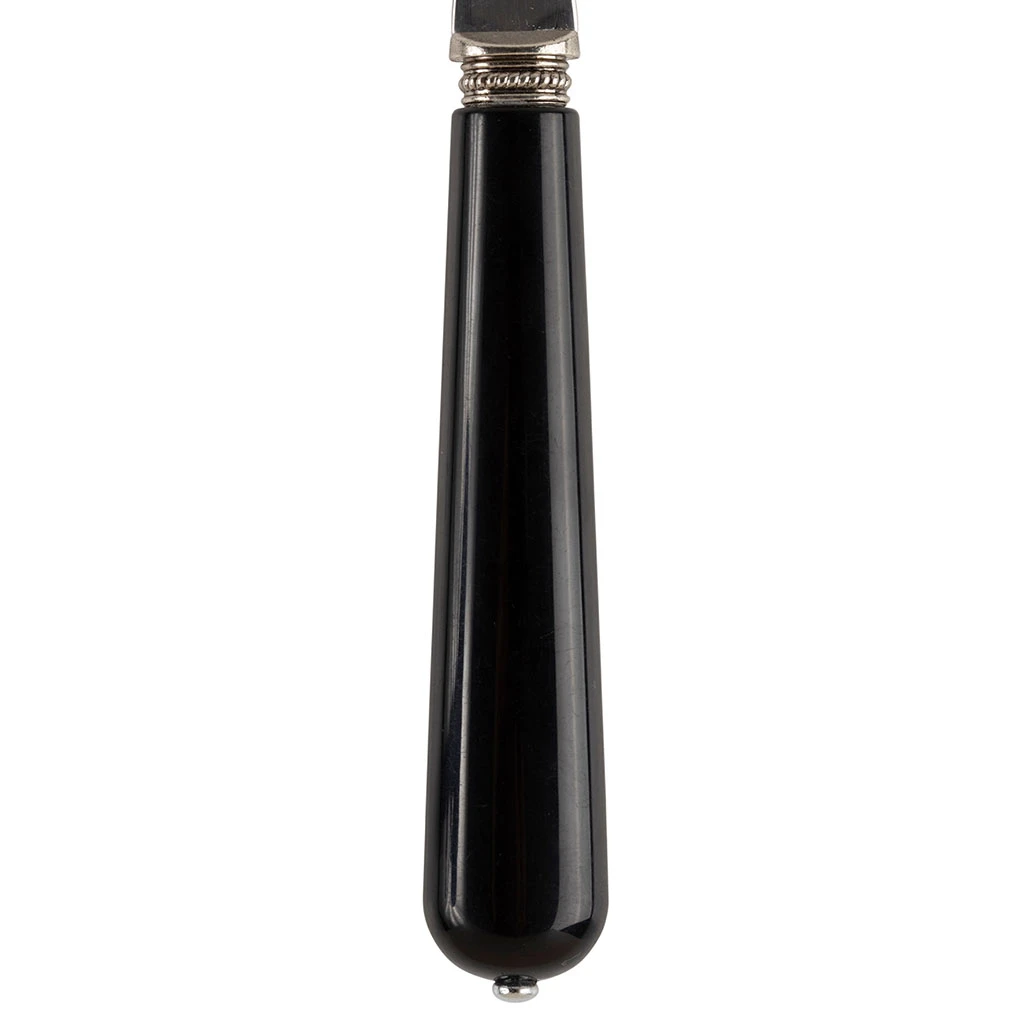 Côté Table Cuillere En Inox Noir - Lucie 2 Côté Table Cuillere En Inox Noir - Lucie – Image 2
