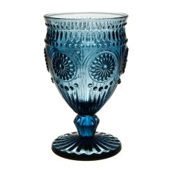 Côté Table Verre à Pied Chambord Bleu Transparent 25Cl