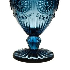 Côté Table Verre à Pied Chambord Bleu Transparent 25Cl -AMEFA Magasin 37162 DET02 WEB