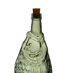 Côté Table Bouteille Poisson Sauge 1.1l En Verre Recyclé 5 Côté Table Bouteille Poisson Sauge 1.1l En Verre Recyclé -AMEFA Magasin 37501 DET01 WEB