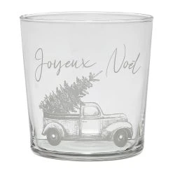 Côté Table Gobelet En Verre Joyeux Noël 35.5cl - Bodega