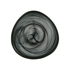 Alternative view of Côté Table Coupelle En Verre Noir D14cm -arales