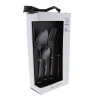 Jean Dubost Menagere 16 Pieces En Inox Noir - Delta