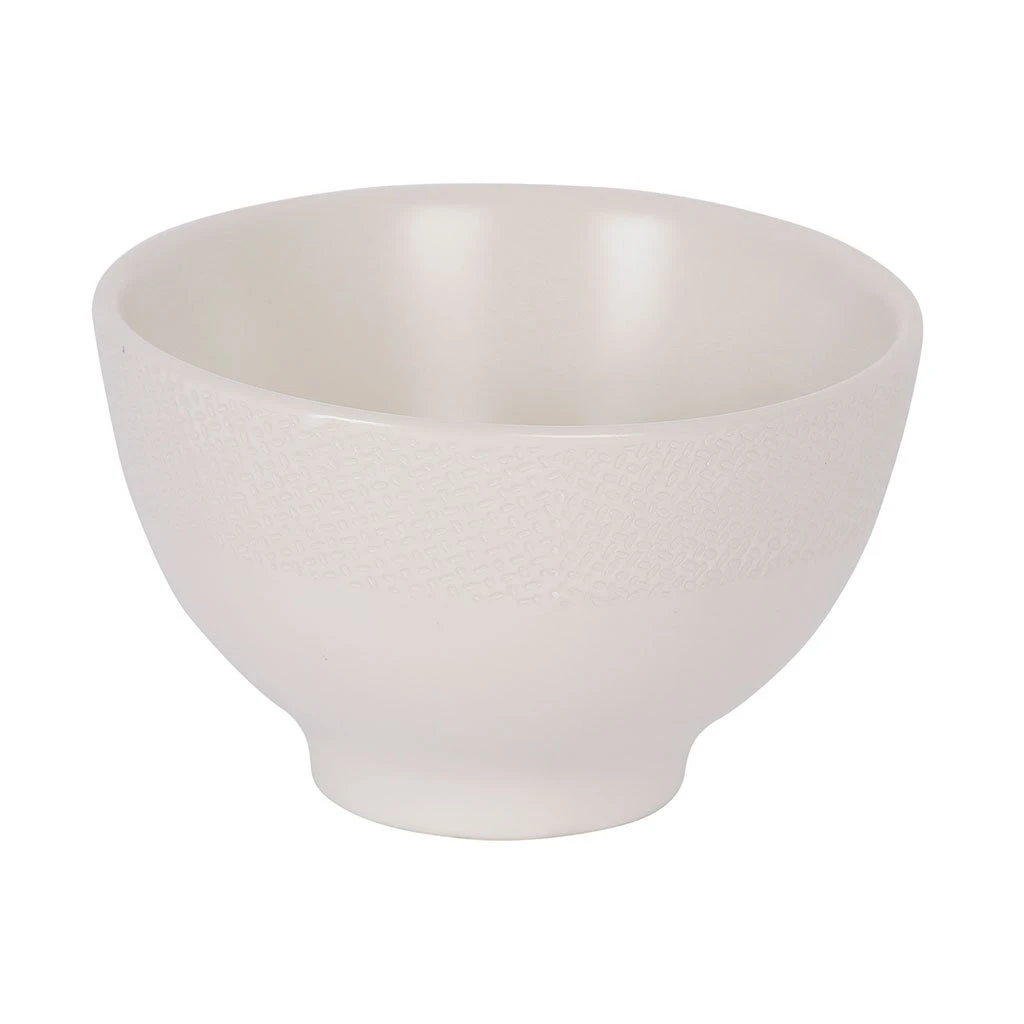 Table Passion Mini Bol En Grès Blanc D9.5cm - Vesuvio 3 Table Passion Mini Bol En Grès Blanc D9.5cm - Vesuvio – Image 3