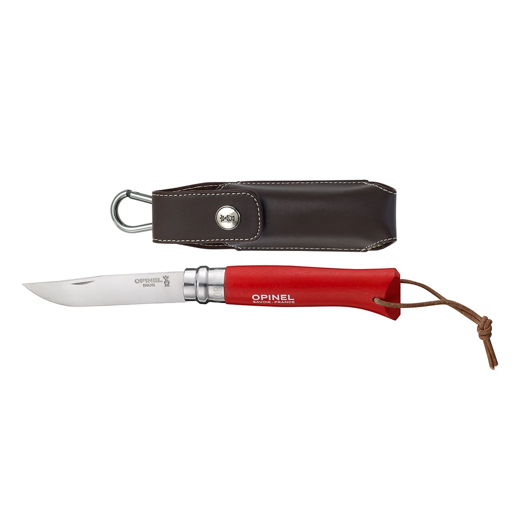 Couteau En Hêtre Et Inox N°8 Vri Baroudeur - Opinel 3 Couteau En Hêtre Et Inox N°8 Vri Baroudeur - Opinel – Image 3