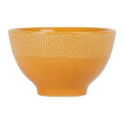 Table Passion Mini Bol En Grès Safran D9.5cm - Vesuvio
