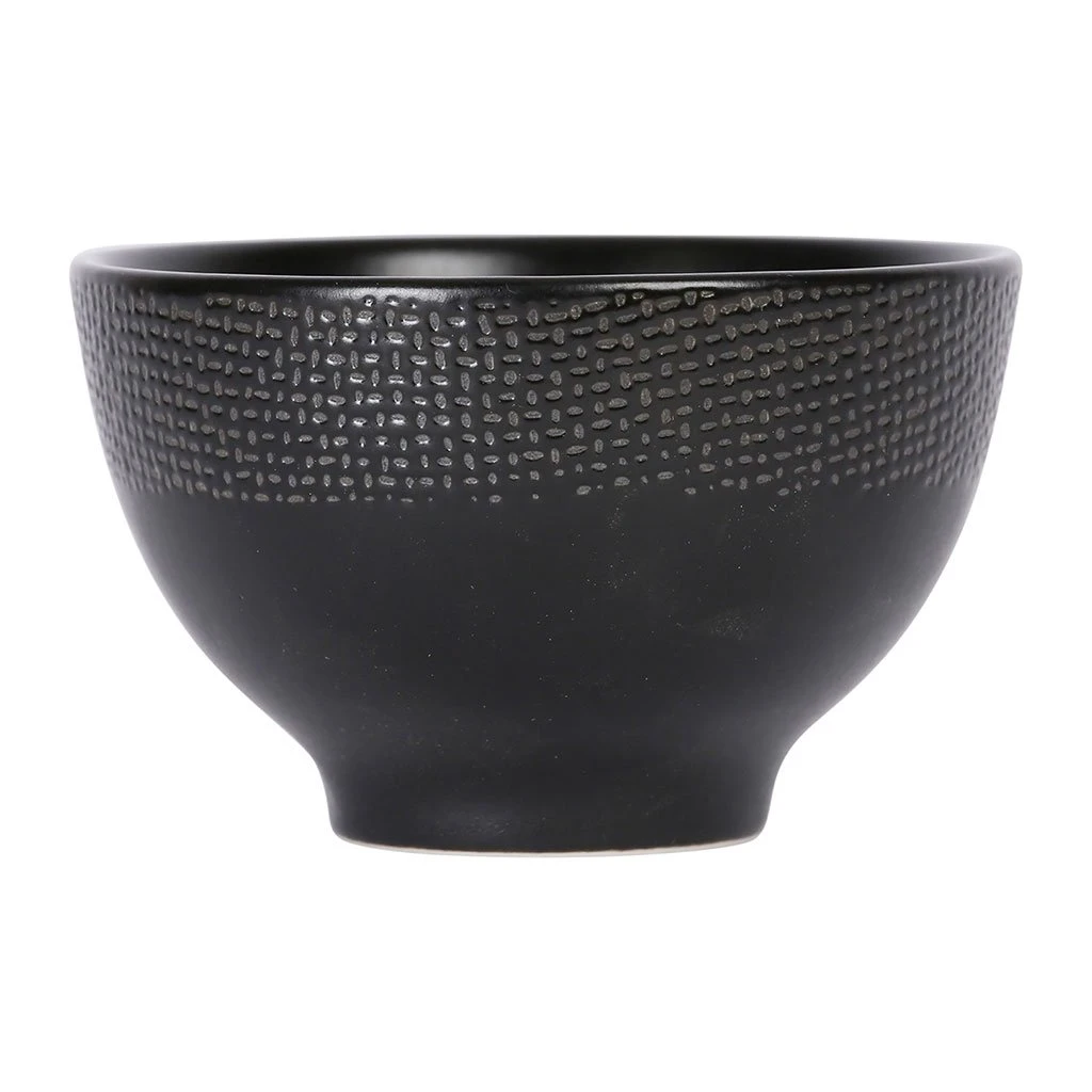 Table Passion Mini Bol En Grès Noir D9.5cm - Vesuvio 1 Table Passion Mini Bol En Grès Noir D9.5cm - Vesuvio