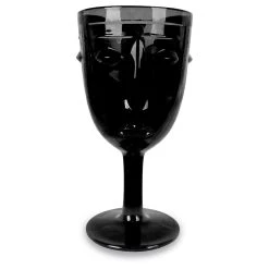 Alternative view of Opjet Verre à Pied Visage Noir