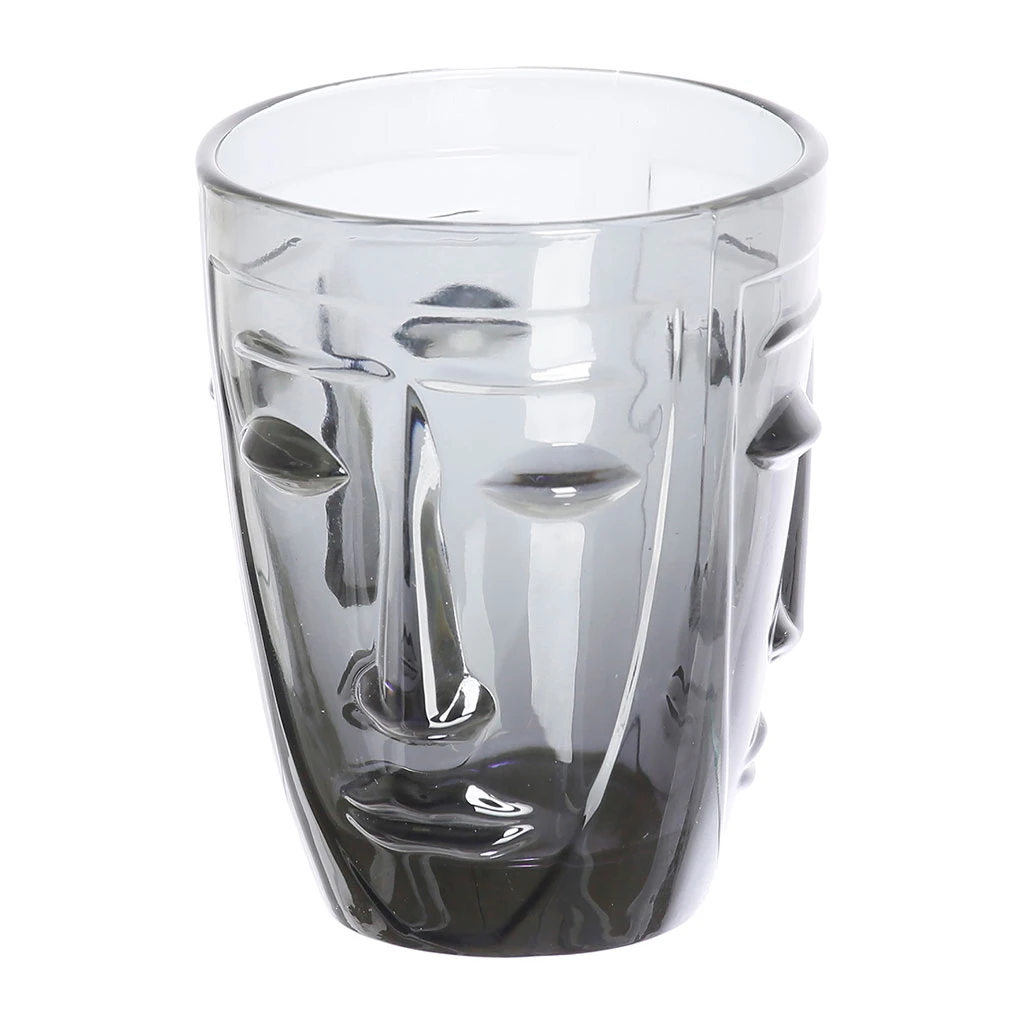 Opjet Verre Gobelet Visage Noir 4 Opjet Verre Gobelet Visage Noir – Image 4