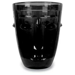 Alternative view of Opjet Verre Gobelet Visage Noir