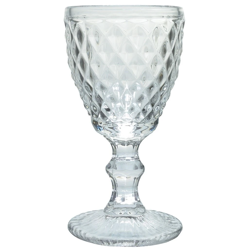 Sibo Homeconcept Verre A Pied Diamond 34cl Transparent 1 Sibo Homeconcept Verre A Pied Diamond 34cl Transparent