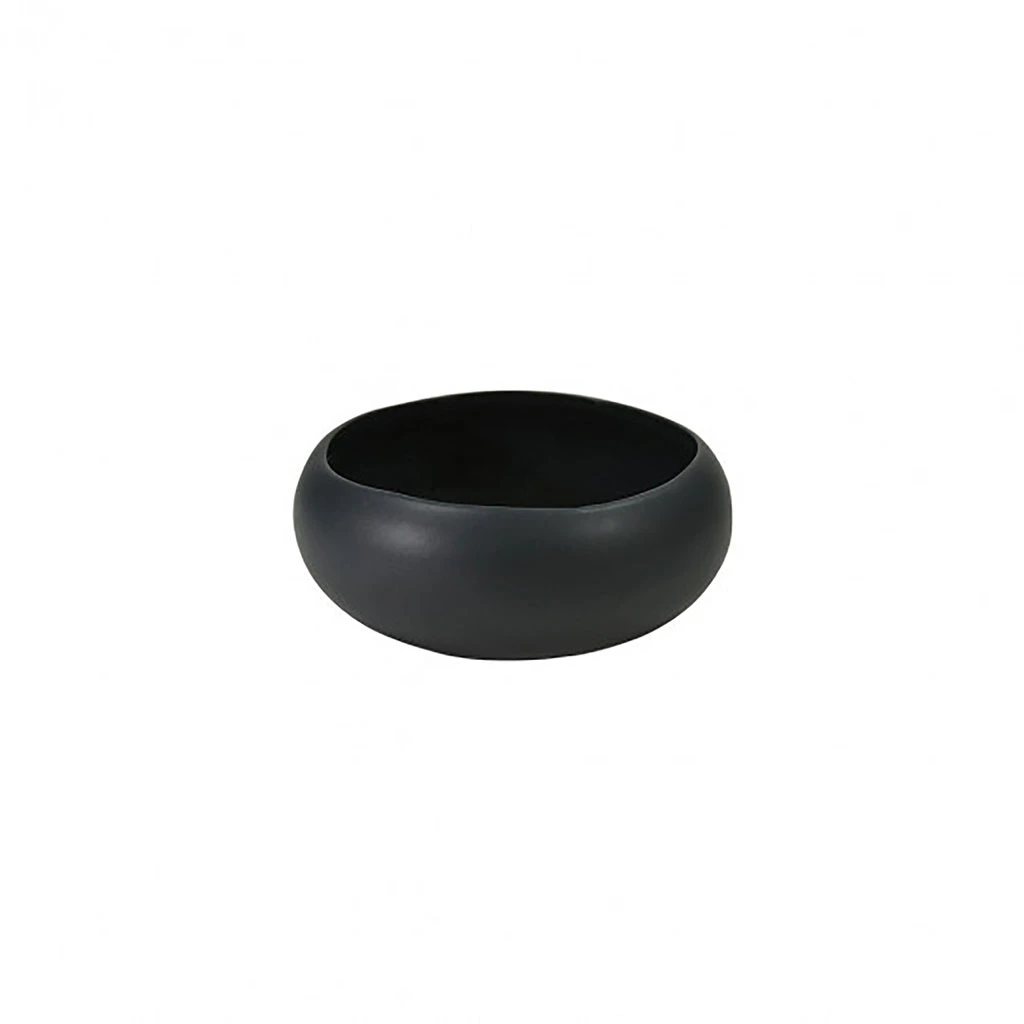 Sibo Homeconcept Coupelle En Grès Noir Mat Et Brillant D12cm - Oslo 1 Sibo Homeconcept Coupelle En Grès Noir Mat Et Brillant D12cm - Oslo