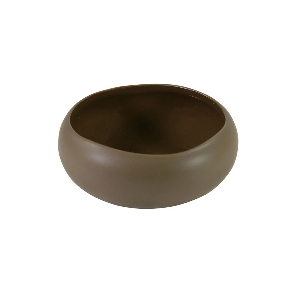Sibo Homeconcept Coupelle En Grès Brun Mat Et Brillant D12cm - Oslo 1 Sibo Homeconcept Coupelle En Grès Brun Mat Et Brillant D12cm - Oslo