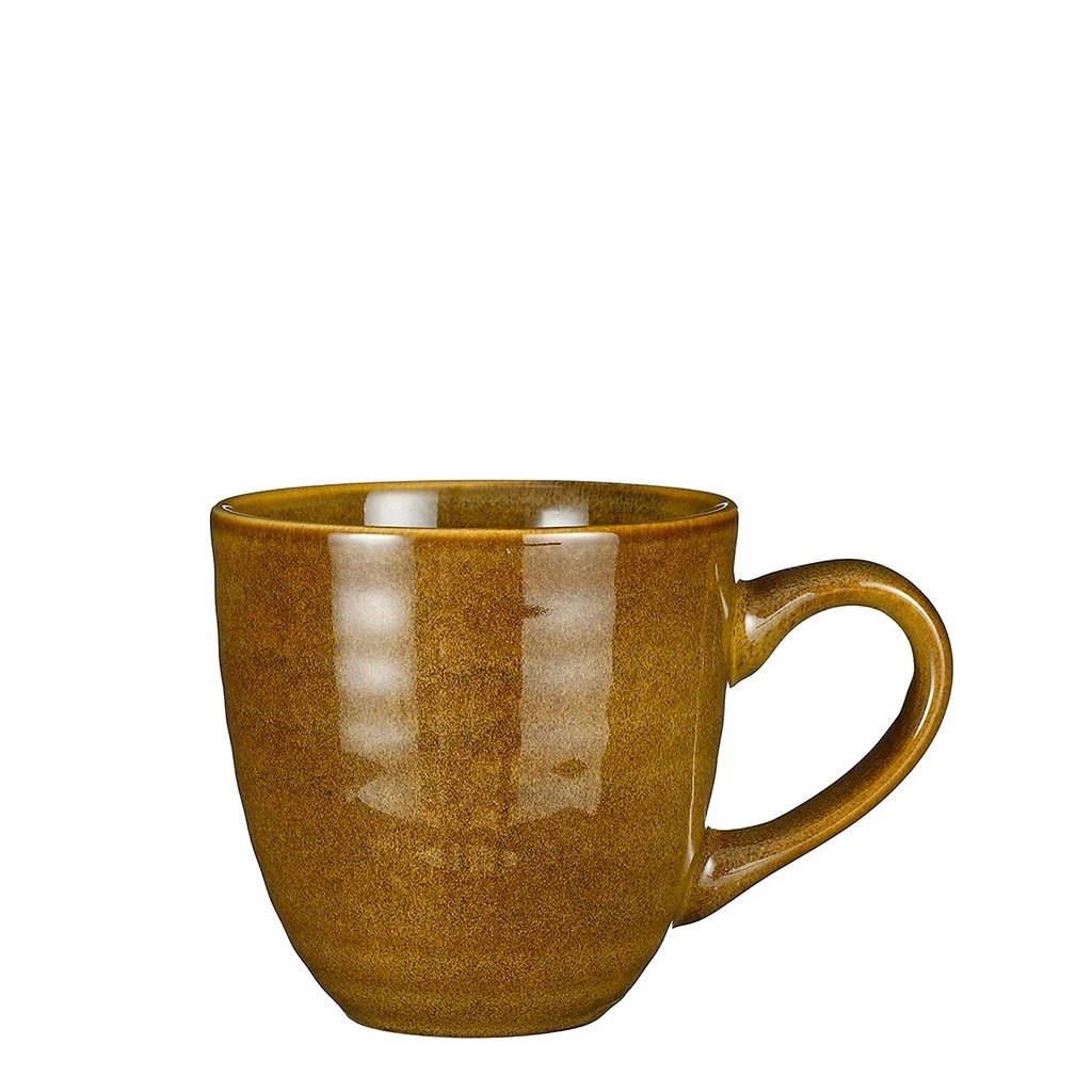 Mica Décorations Mug En Céramique Ocre - Tabo 1 Mica Décorations Mug En Céramique Ocre - Tabo