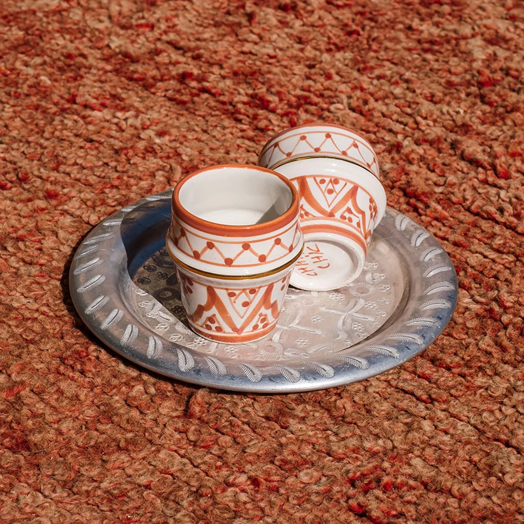 Chabi Chic Tasse Marsala Et Or H7cm - Zwak 2 Chabi Chic Tasse Marsala Et Or H7cm - Zwak – Image 2