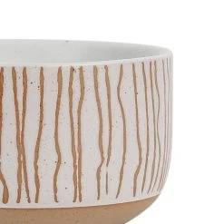 SEMA DESIGN Lot De 3 Coupelles En Grès Avec Plateau Nude Mat - Terre Boheme -AMEFA Magasin 75689 DET04 WEB
