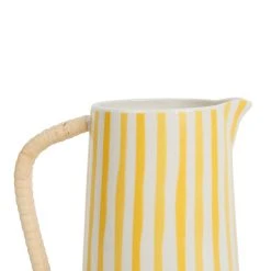 Alternative view of SEMA DESIGN Pichet Amore Jaune 80cl En Gres