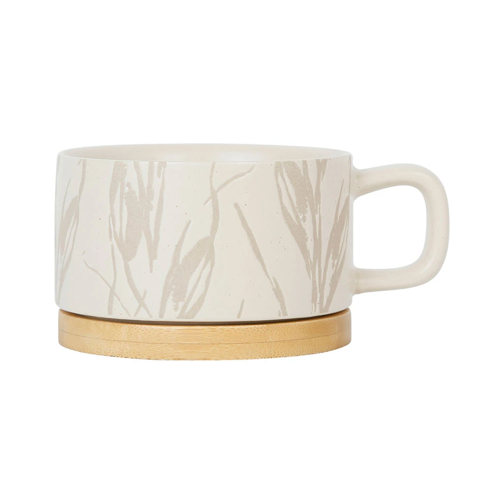 SEMA DESIGN Tasse à Thé En Grès Crème Mate - Terre Boheme 1 SEMA DESIGN Tasse à Thé En Grès Crème Mate - Terre Boheme