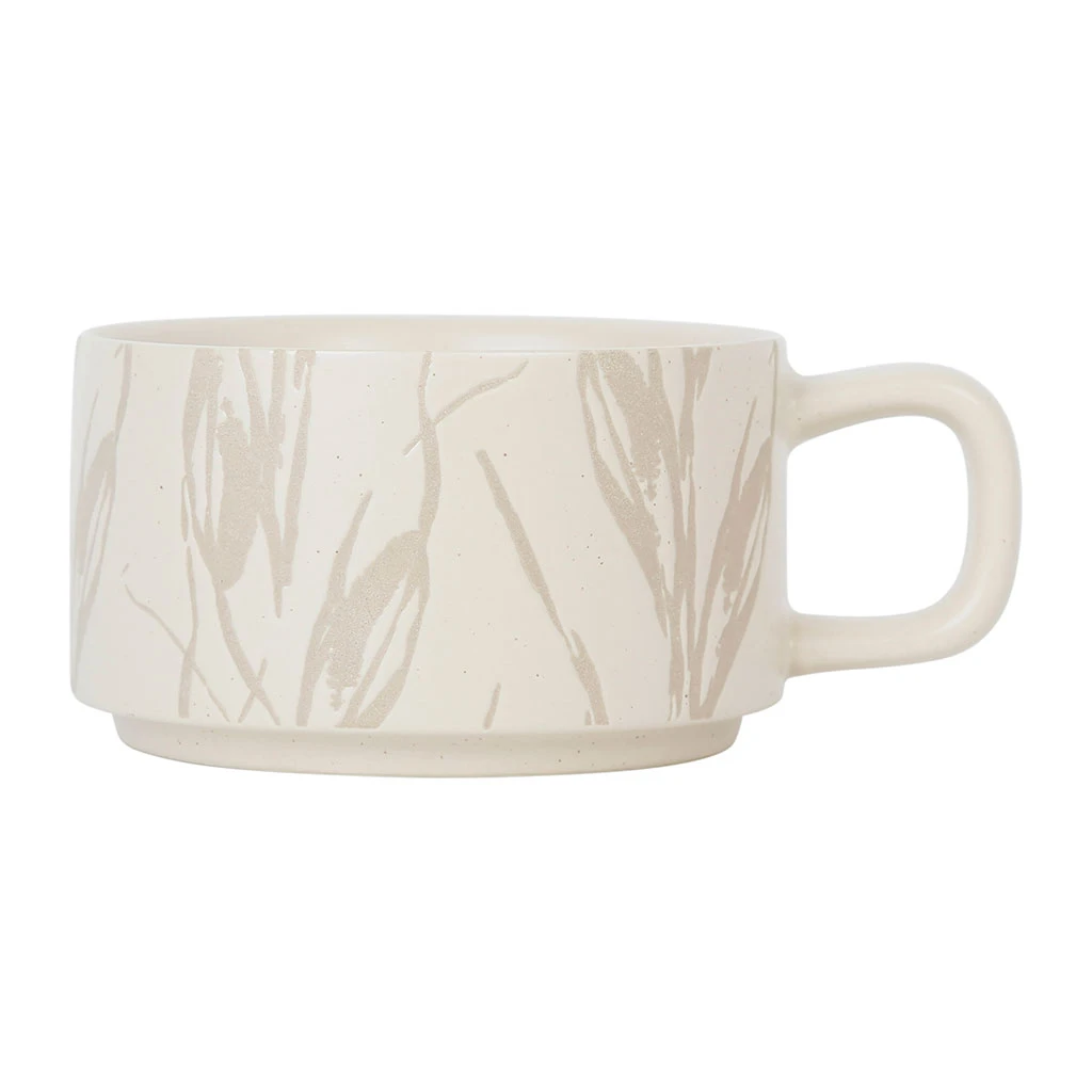 SEMA DESIGN Tasse à Thé En Grès Crème Mate - Terre Boheme 2 SEMA DESIGN Tasse à Thé En Grès Crème Mate - Terre Boheme – Image 2