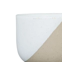 SEMA DESIGN Tasse à Thé Avec Support En Grès Indigo, Blanc Et Terracotta -courba -AMEFA Magasin 76109 DET03 WEB