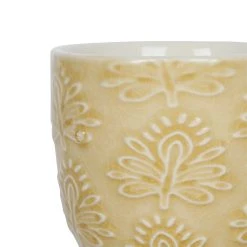 Alternative view of SEMA DESIGN Gobelet X2 En Gres Brunet Beige - Golden