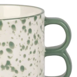 Alternative view of SEMA DESIGN Mug Vert D'eau 37.5cl En Porcelaine - Funny