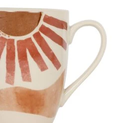 SEMA DESIGN Tisanière Avec Filtre Terracotta 37.5cl En Porcelaine - Sweet Leaves -AMEFA Magasin 76895 DET02 WEB