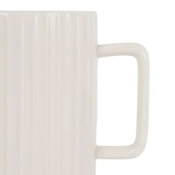 SEMA DESIGN Tisanière Beige Avec Filtre écru 47.5cl En Grès - Sweet Leaves -AMEFA Magasin 76986 DET02 WEB