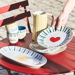 SEMA DESIGN Pichet Amore Jaune 80cl En Gres -AMEFA Magasin a4b2e amb jardin2022 0168 hd